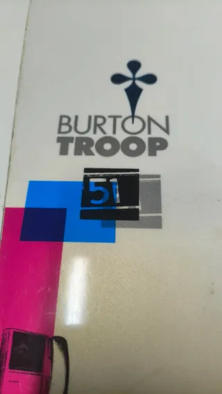 Tabla Snowboard Burton Troop 151