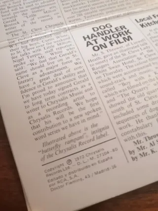 Vinilo Jethro Tull Thick As A Brick