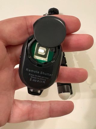 Trípode flexible con rótula y disparador