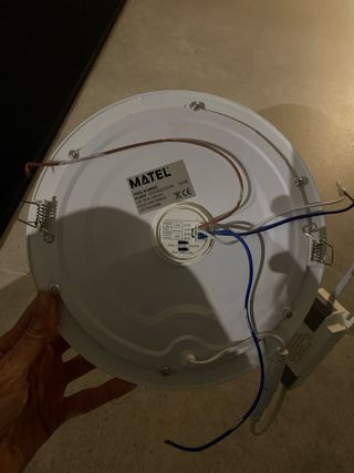 Foco LED Circular con Sensor de Movimiento
