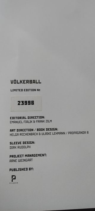 Rammstein Volkerball Ed.Coleccionista Libro/Dvd/Cd