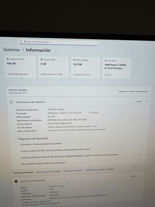 PC RTX 4060 | RYZEN 5 5600X
