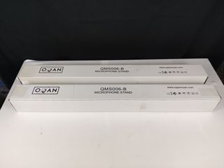2x Tripés Microfone OQAN QMS006-B Novos