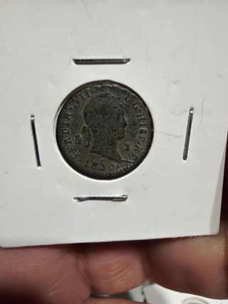 Moneda Antigua Española 1830