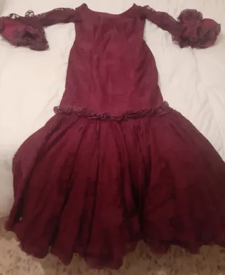 Vestido de Flamenca Morado