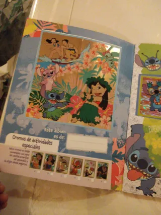 Stitch: Acepta tu rareza - Álbum Panini