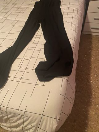 Mono Mango Negro y Blanco Talla XS