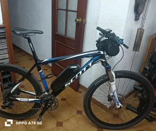 Bicicleta Montaña Scott Eléctrica