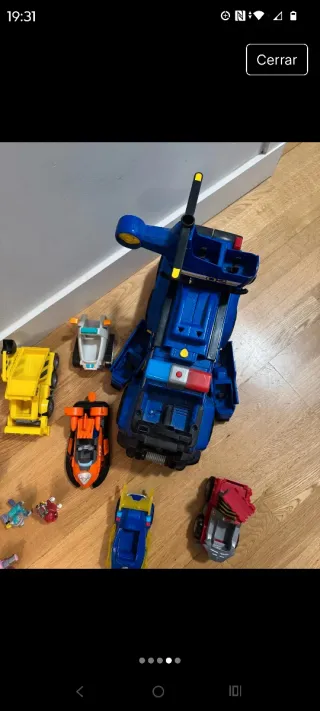 Conjunto Patrulla Canina: Coches y Figuras