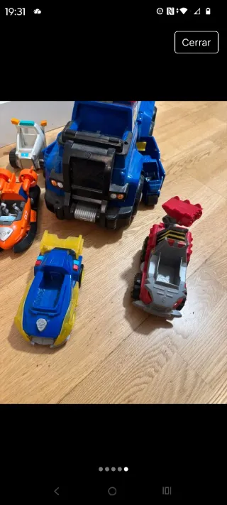 Conjunto Patrulla Canina: Coches y Figuras