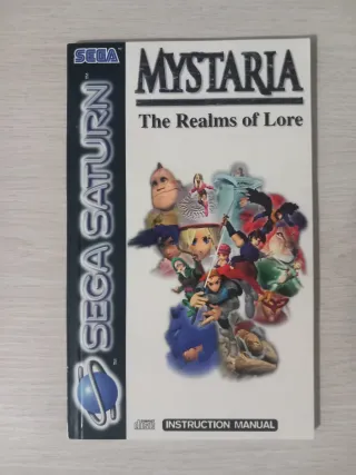Mystaria Sega Saturn