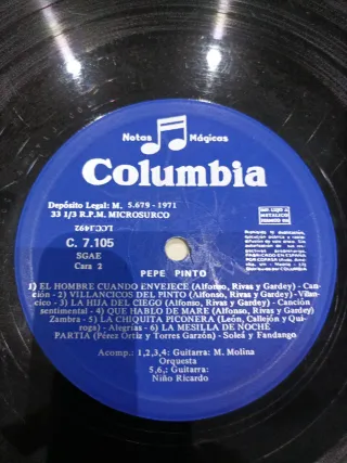 Vinilo Pepe Pinto - Flamenco y Sevillanas