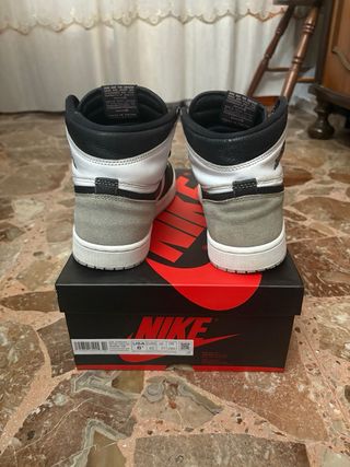 Jordan 1 High Grigie Bianche