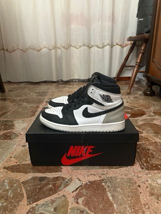 Jordan 1 High Grigie Bianche
