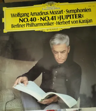 Vinilo Mozart: Sinfonías 40 y 41 Jupiter