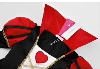 Disfraz Reina Corazones Niña