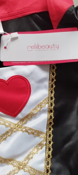 Disfraz Reina Corazones Niña