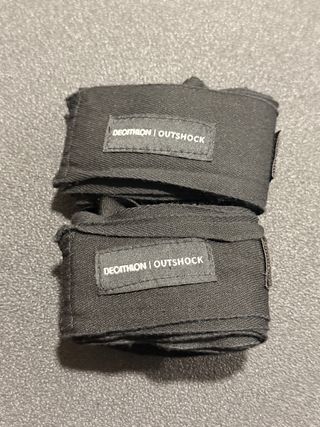 2 x Guantes de boxeo y straps (pack)