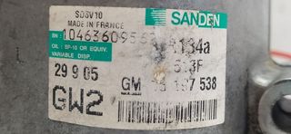 OPEL COMBO (CORSA C) Familiar COMPRESOR AIRE ACONDICIONADO