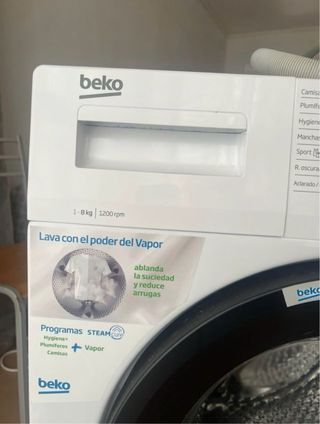 Lavadora Beko WTA8612XSWR Prosmart 8kg