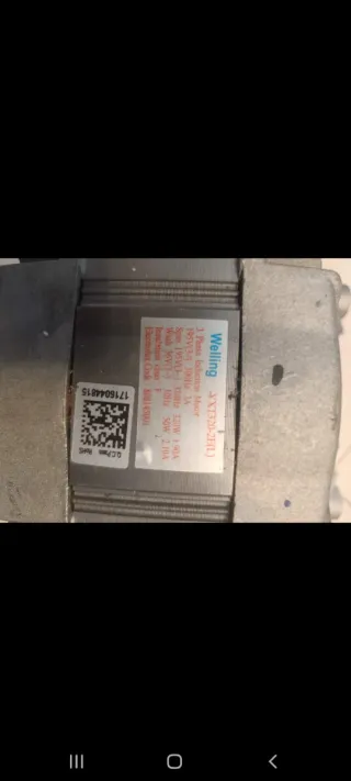 Motor Lavadora AEG Serie 6000