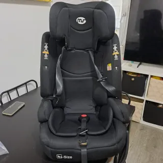 Silla de coche i-Size negra