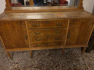 Mueble tocador vintage madera