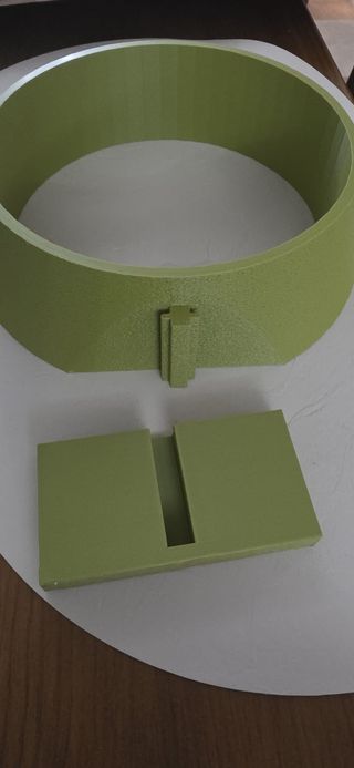 Comedero perro/gato INTERCAN verde