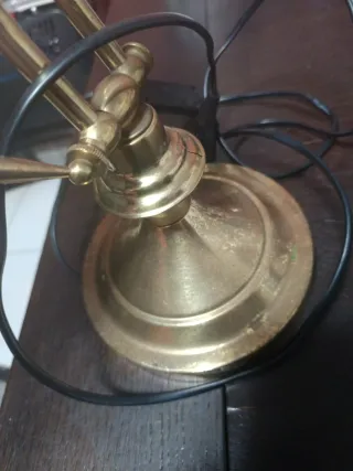 Lampara de mesa antigua