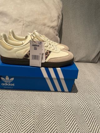 Adidas Samba OG Leopardo Beige Talla 38/39