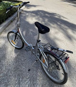 Bicicleta plegable marca Boomerang