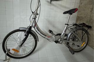 Bicicleta plegable marca Boomerang