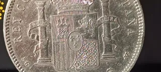 5 Pesetas 1898 Alfonso XIII EBC