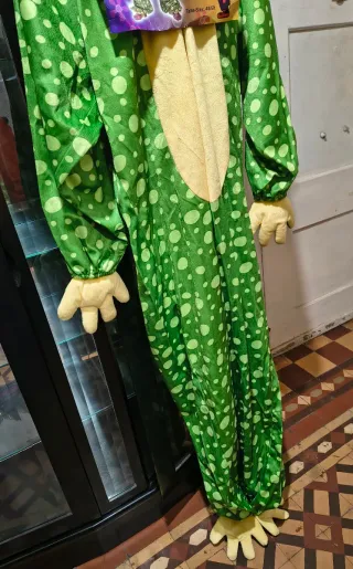 Disfraz de Rana Adulto Talla 48/50 Nuevo