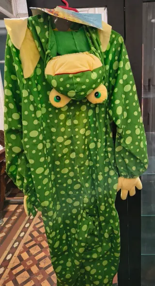 Disfraz de Rana Adulto Talla 48/50 Nuevo