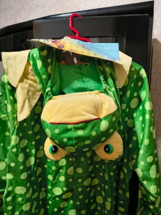 Disfraz de Rana Adulto Talla 48/50 Nuevo