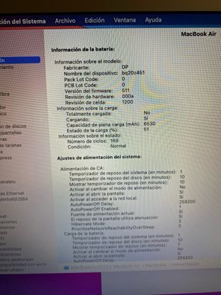 MacBook Air 13 2015 SSD CAJA Portátil ordenador