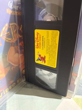 La Cenicienta VHS Clásicos Disney Español