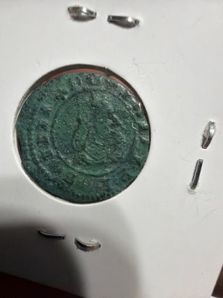 Moneda Antigua Española Verde