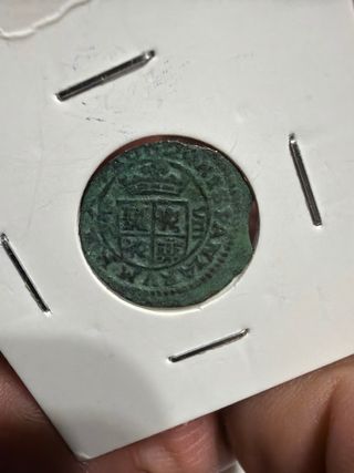 Moneda Antigua Española Verde