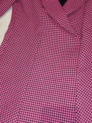 Vestido rosa y negro Zara, nuevo con etiqueta