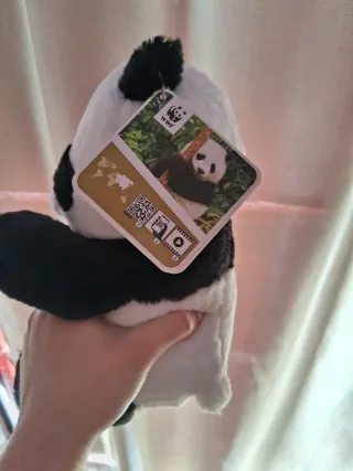 Pupazzo panda morbido