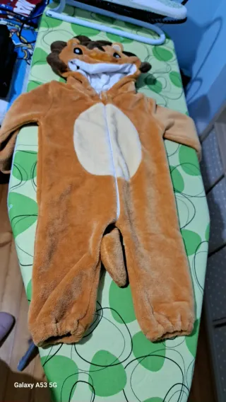 Vestito carnevale leone bimbo 2 anni