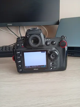 Cámara Nikon D700 Negra