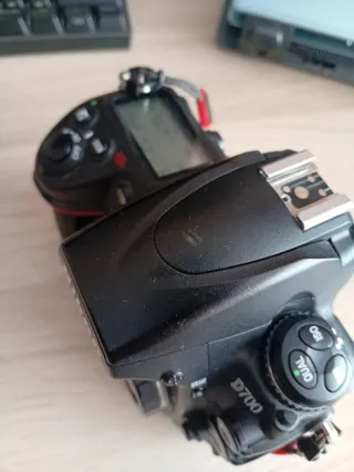 Cámara Nikon D700 Negra