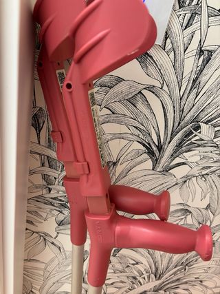 Muletas infantiles ajustables