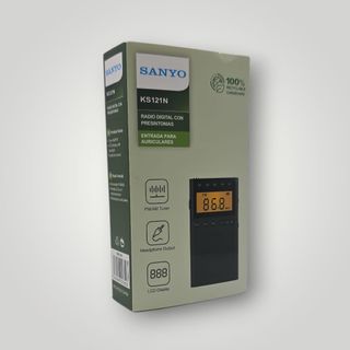 RADIO DIGITAL SANYO  KS121N A ESTRENAR