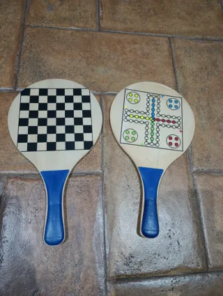 Raqueta de playa con juegos