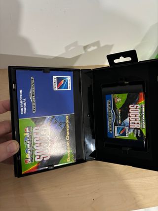 Sensible Soccer Mega Drive estado excelente