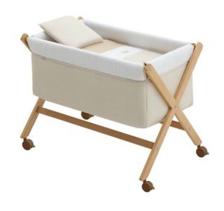 Minicuna Beige Vichy Cambrass